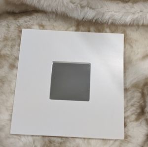 Set of two white Ikea mirrors